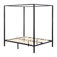 4 Four Poster Double Bed Frame Kings Warehouse 