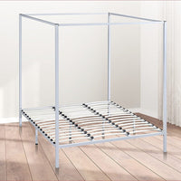 4 Four Poster King Bed Frame Furniture Kings Warehouse 