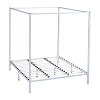4 Four Poster King Bed Frame Furniture Kings Warehouse 