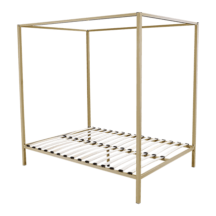 4 Four Poster Queen Bed Frame Furniture Kings Warehouse 