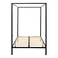 4 Four Poster Queen Bed Frame Furniture Kings Warehouse 