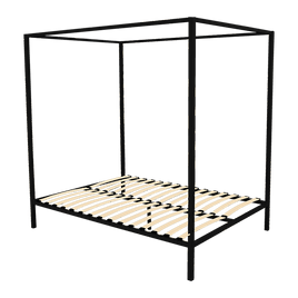 4 Four Poster Queen Bed Frame Furniture Kings Warehouse 