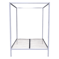 4 Four Poster Queen Bed Frame Kings Warehouse 