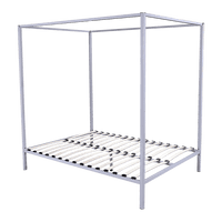 4 Four Poster Queen Bed Frame Kings Warehouse 