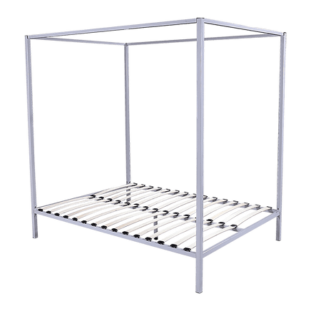 4 Four Poster Queen Bed Frame Kings Warehouse 