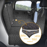 4-in-1 Multi-Function Car Back Seat Cover Pet Dog Waterproof Hammock Protective Pad Kings Warehouse 