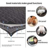 4-in-1 Multi-Function Car Back Seat Cover Pet Dog Waterproof Hammock Protective Pad Kings Warehouse 