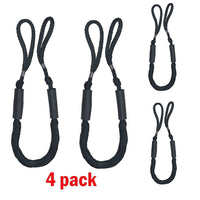 4 Pack Marine Bungee Dock Line Boat Mooring Rope Anchor Cord Stretch Kings Warehouse 