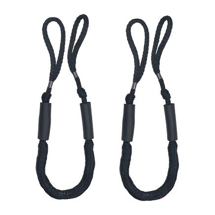 4 Pack Marine Bungee Dock Line Boat Mooring Rope Anchor Cord Stretch Tools Kings Warehouse 