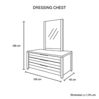 4 Pieces Bedroom Suite Natural Wood Like MDF Structure Double Size Oak Colour Bed, Bedside Table & Dresser Furniture Kings Warehouse 