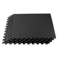 4 Tiles EVA Interlocking Gym Floor Mats – Home Fitness Puzzle Exercise Mat Set Sports & Fitness Kings Warehouse 