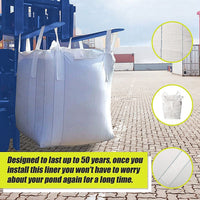 4 x 1 tonne FIBC Polypropylene UV Rated Builder / Bulk / Landscape Bags Home & Garden KingsWarehouse 