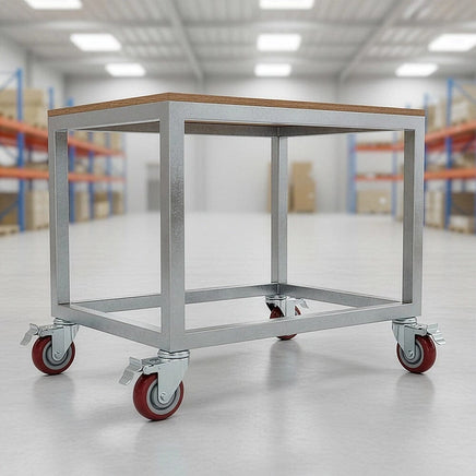 4 x 4" Heavy Duty PU Swivel Castor Wheels With Brake Tools Kings Warehouse 