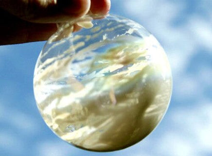 4 x Glass Bauble 6cm Diameter Round Clear with Silver Cap - table or tree centrepice personal memory theme craft gift Occasions Kings Warehouse 