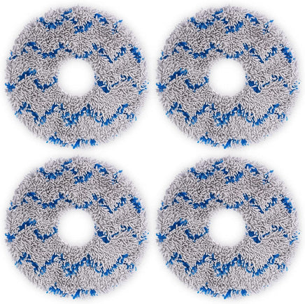 4 X Mop Pads for Ecovacs Deebot X1 Series Robot Vacuum Cleaners Appliances Kings Warehouse 