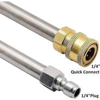 4000 PSI 44CM Pressure Washer Surface Cleaner with 2 Extension Wands Tools Kings Warehouse 