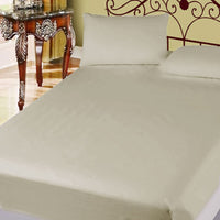 400TC Cotton Percale Super Queen Combo Set 50cm Wall Taupe Home & Garden Kings Warehouse 