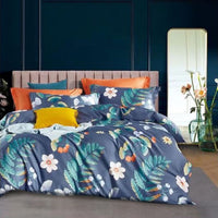 400TC Cotton Sateen Quilt Cover Set Mirade Garden King Home & Garden Kings Warehouse 