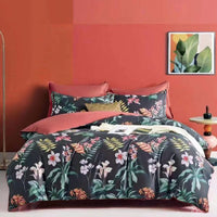 400TC Cotton Sateen Quilt Cover Set Secret Garden King Home & Garden Kings Warehouse 