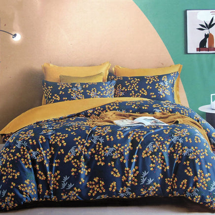 400TC Cotton Sateen Quilt Cover Set Xanthia King Home & Garden Kings Warehouse 