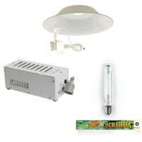 400w HPS Grow Light Kit with Lucagrow Bulb and 730mm Deep Bowl Reflector Kings Warehouse 