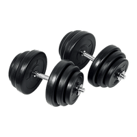 40KG Dumbbell Adjustable Weight Set Sports & Fitness Kings Warehouse 