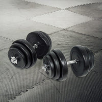 40KG Dumbbell Adjustable Weight Set Sports & Fitness Kings Warehouse 