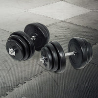 40KG Dumbbell Adjustable Weight Set Sports & Fitness Kings Warehouse 