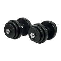 40KG Dumbbell Adjustable Weight Set Sports & Fitness Kings Warehouse 