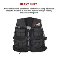 40LBS Weighted Weight Gym Exercise Training Sport Vest Sports & Fitness Kings Warehouse 