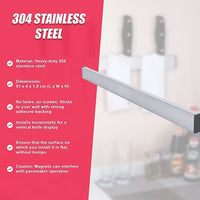 41cm Strong Magnetic Wall Mounted Kitchen Knife Magnet Bar Holder Display Rack Strip Home & Garden Kings Warehouse 