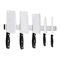 41cm Strong Magnetic Wall Mounted Kitchen Knife Magnet Bar Holder Display Rack Strip Home & Garden Kings Warehouse 