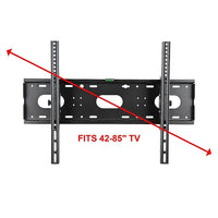 42-85" Inch 85kg Slimline Universal TV Tilt Wall Mount Bracket Audio & Video Kings Warehouse 
