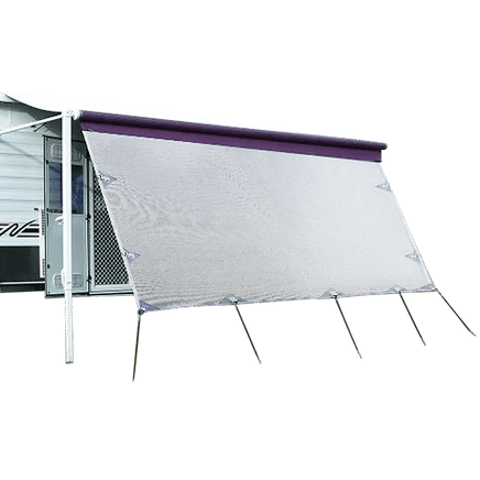 4.3m Caravan Privacy Screen Side Sunscreen Sun Shade for 15' Roll Out Awning Home & Garden Kings Warehouse 