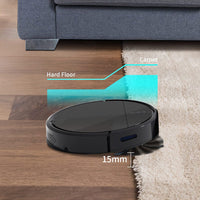 4400mAh Robot Vacuum & Mop with Anti-collision and Anti-fall Sensor Appliances Kings Warehouse 