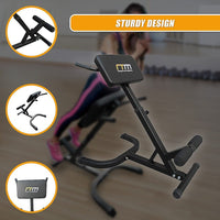 45-Degree Hyperextension Bench Sports & Fitness Kings Warehouse 