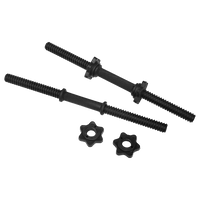 45cm - 1 Pair Dumbbell Bar 25mm Diameter - PVC Coated Dumbell Handle Sports & Fitness Kings Warehouse 