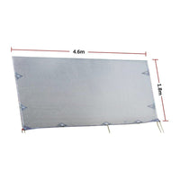 4.6m Caravan Privacy Screen Side Sunscreen Sun Shade for 16' Roll Out Awning Home & Garden Kings Warehouse 