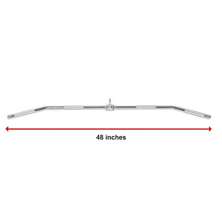 48" Lat Pulldown Bar Cable Attachment Sports & Fitness Kings Warehouse 