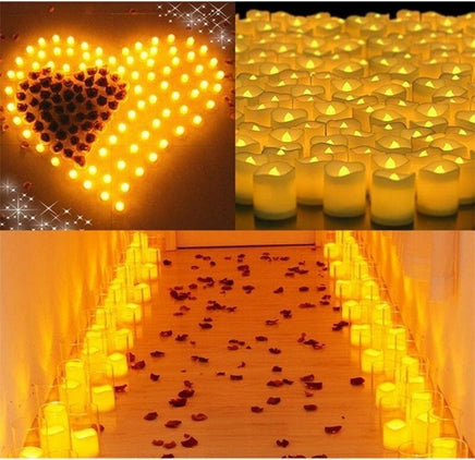 48PCS Flameless LED Tea Light Tealight Candle Wedding Decoration Home & Garden Kings Warehouse 