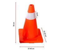 4pcs 45cm Road Traffic Cones Reflective Overlap Parking Emergency Safety Cone Kings Warehouse 