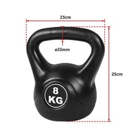 4pcs Exercise Kettle Bell Weight Set 20KG Sports & Fitness Kings Warehouse 