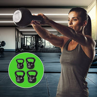 4pcs Exercise Kettle Bell Weight Set 20KG Sports & Fitness Kings Warehouse 