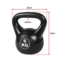 4pcs Exercise Kettle Bell Weight Set 20KG Sports & Fitness Kings Warehouse 