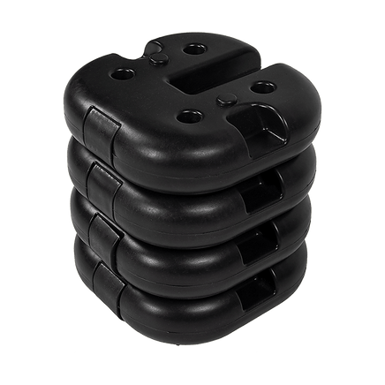 4pcs Outdoor Canopy Tent Leg Weights Anchor Stand Heavy Duty Gazebo Discs Base Home & Garden Kings Warehouse 