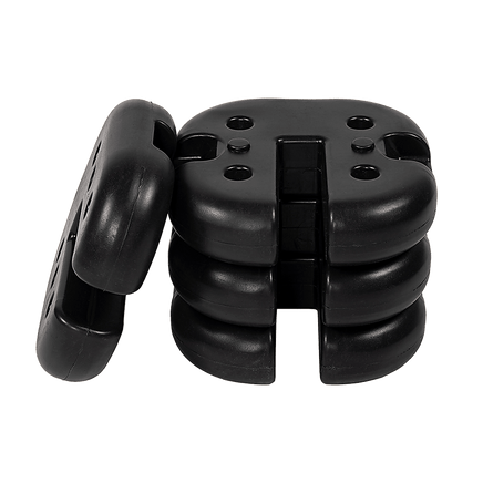 4pcs Outdoor Canopy Tent Leg Weights Anchor Stand Heavy Duty Gazebo Discs Base Home & Garden Kings Warehouse 