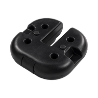 4pcs Outdoor Canopy Tent Leg Weights Anchor Stand Heavy Duty Gazebo Discs Base Home & Garden Kings Warehouse 