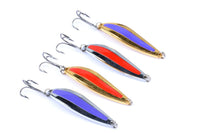 4x 10g Metal Spoon Fishing Hard Lure Spinner Spoon Baits Kings Warehouse 