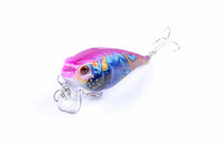 4x 5.5cm Popper Crank Bait Fishing Lure Lures Surface Tackle Saltwater Kings Warehouse 