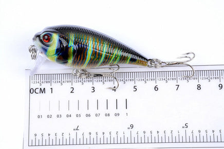4x 5.5cm Popper Crank Bait Fishing Lure Lures Surface Tackle Saltwater Kings Warehouse 